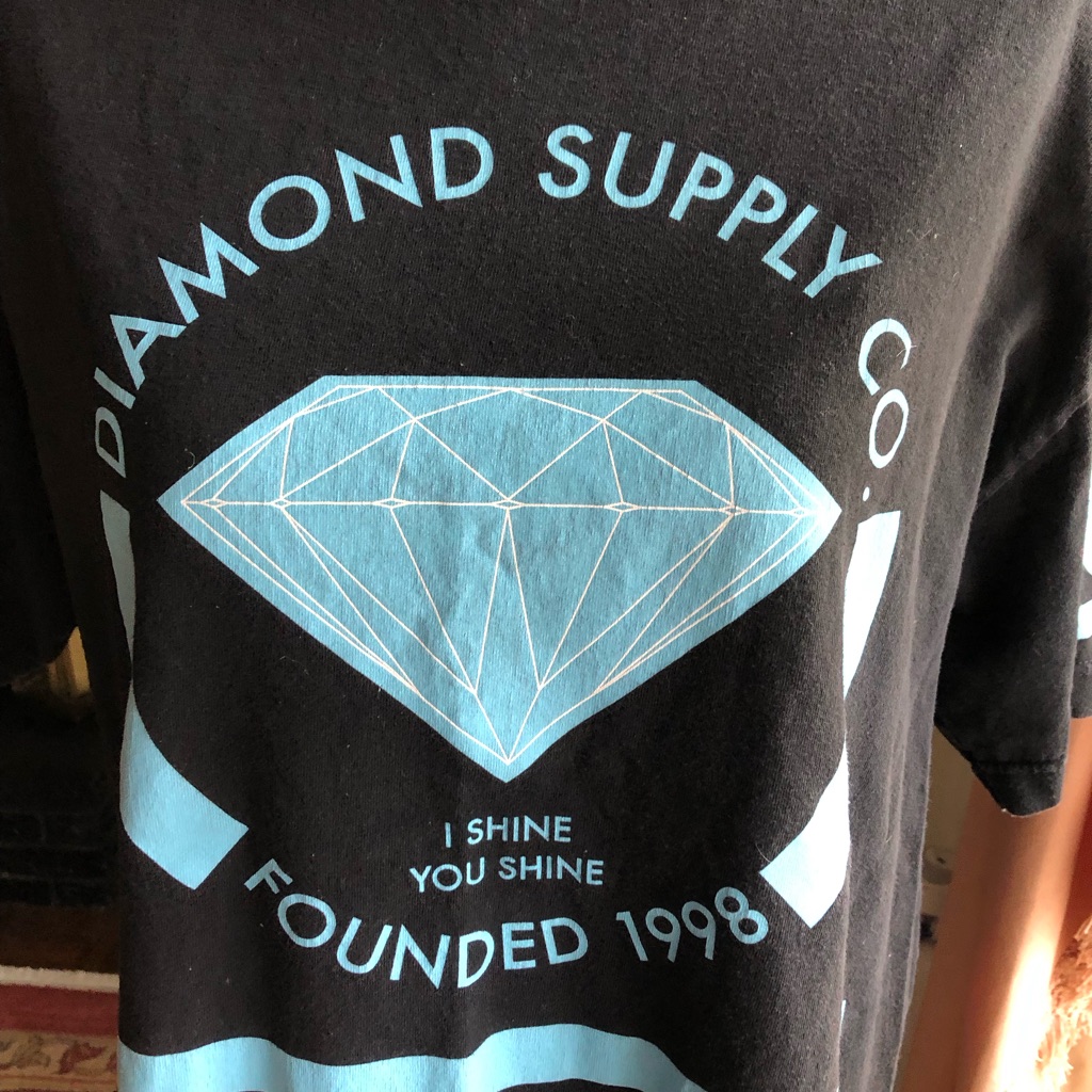 Diamond Supply Brand Mens Tee